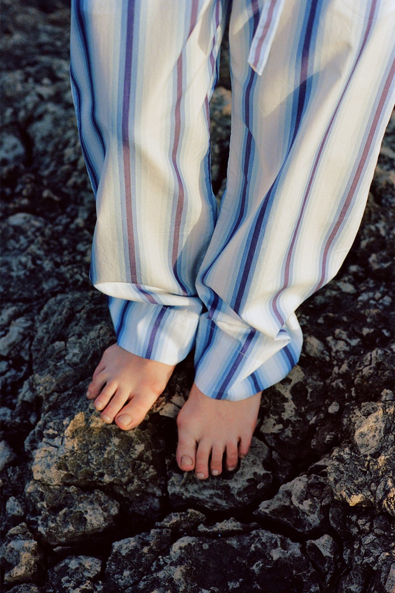 tekla fabrics high summer collection release detail terry towelling bedding percale sleepwear