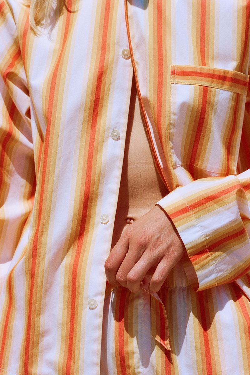 tekla fabrics high summer collection release detail terry towelling bedding percale sleepwear
