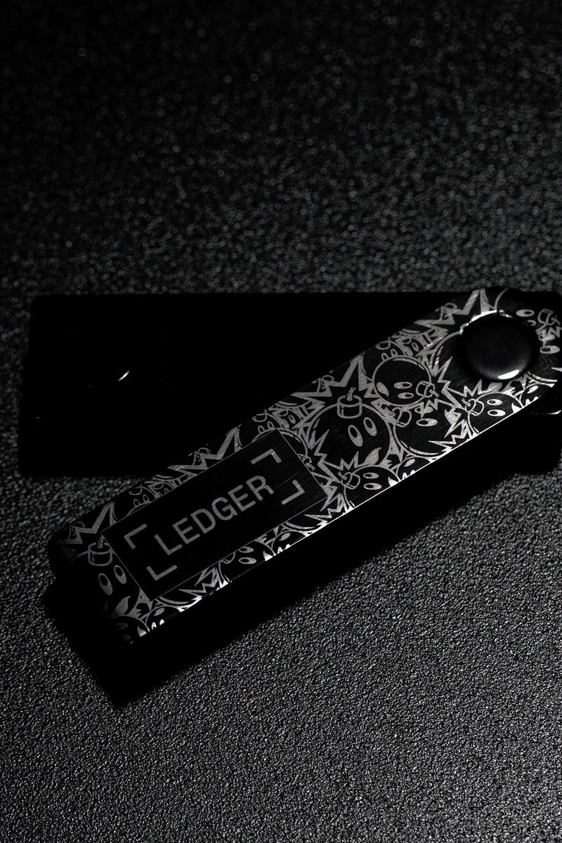 The Hundreds Ledger Nano X digital wallet release info Cryptocurrency wallets hard wallet streetwear Adam Bomb Squad NFTs 
