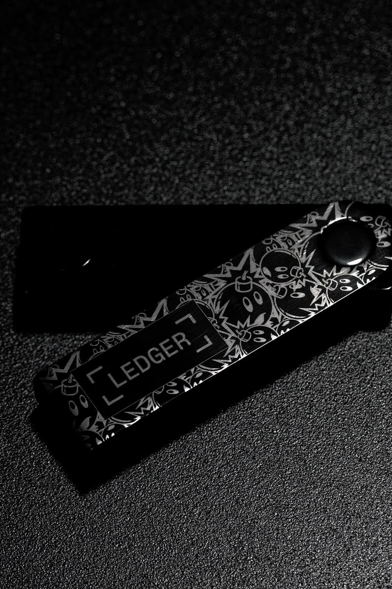 The Hundreds Ledger Nano X digital wallet release info Cryptocurrency wallets hard wallet streetwear Adam Bomb Squad NFTs
