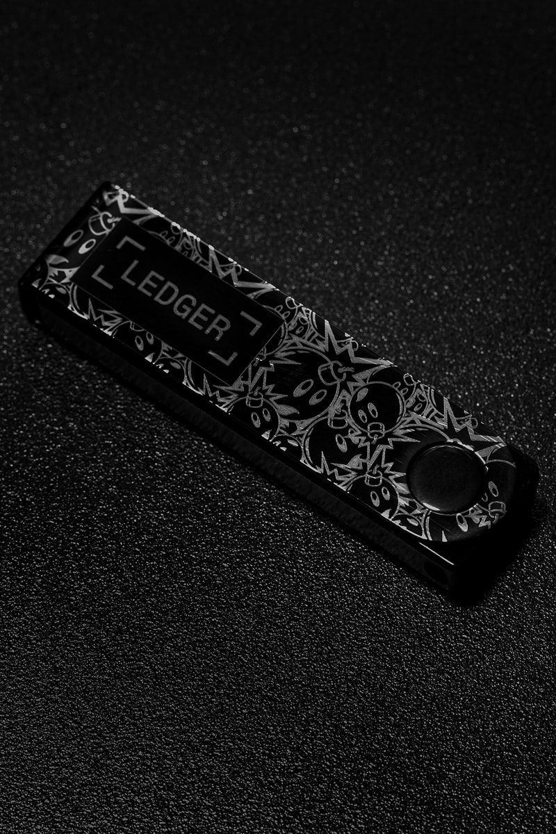 The Hundreds Ledger Nano X digital wallet release info Cryptocurrency wallets hard wallet streetwear Adam Bomb Squad NFTs 
