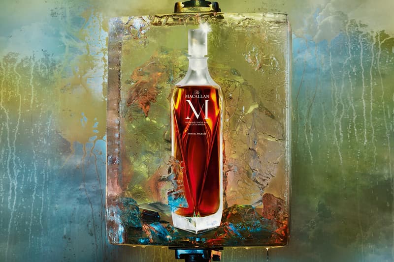 The Macallan 2022 M Collection Black Copper Fabien Baron Lalique Nick Knight info