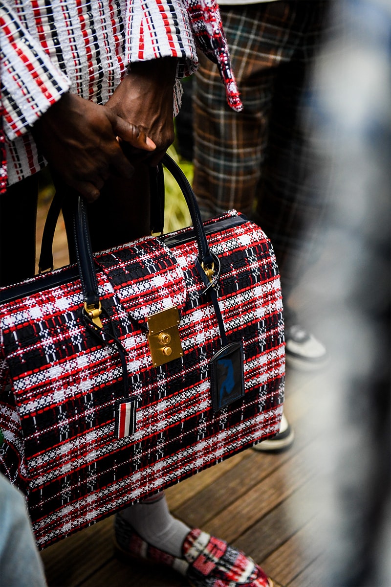 Thom Browne SS23 Collection Fetishizes Punk Thom Browne Spring/Summer 2023 Collection Backstage first look jockstraps anchor coverage nyc fashion unisex
