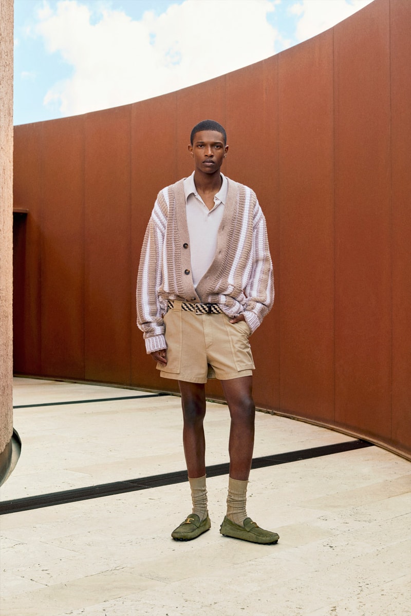Tod's SS23 Men's Collection Celebrates the "Shapes of Italy"