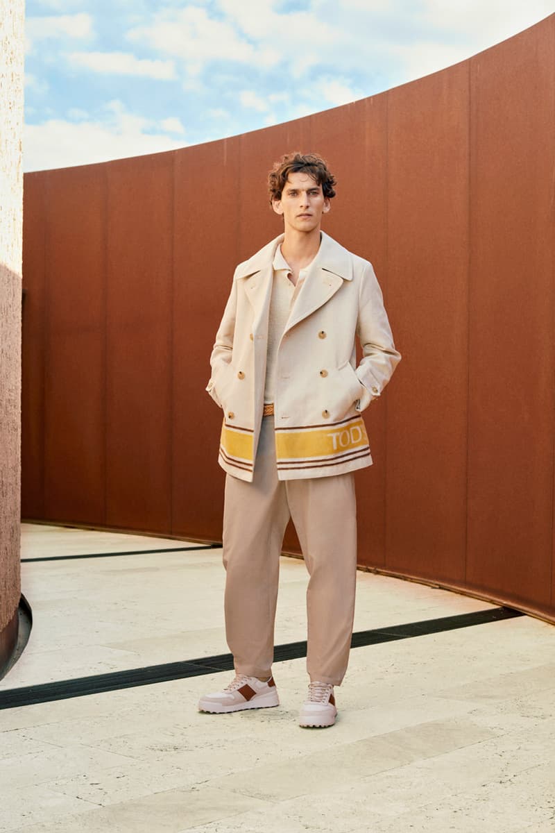 Tod's SS23 Men's Collection Celebrates the "Shapes of Italy"