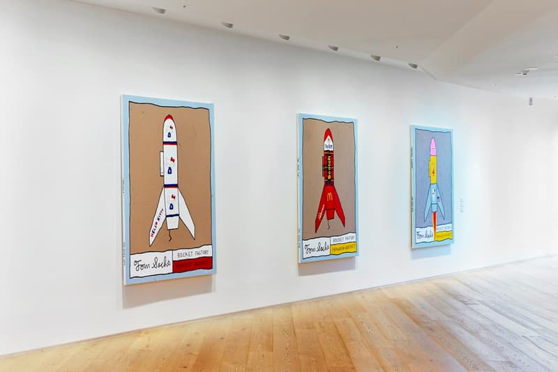 Tom Sachs: Rocket Factory Paintings Thaddaeus Ropac