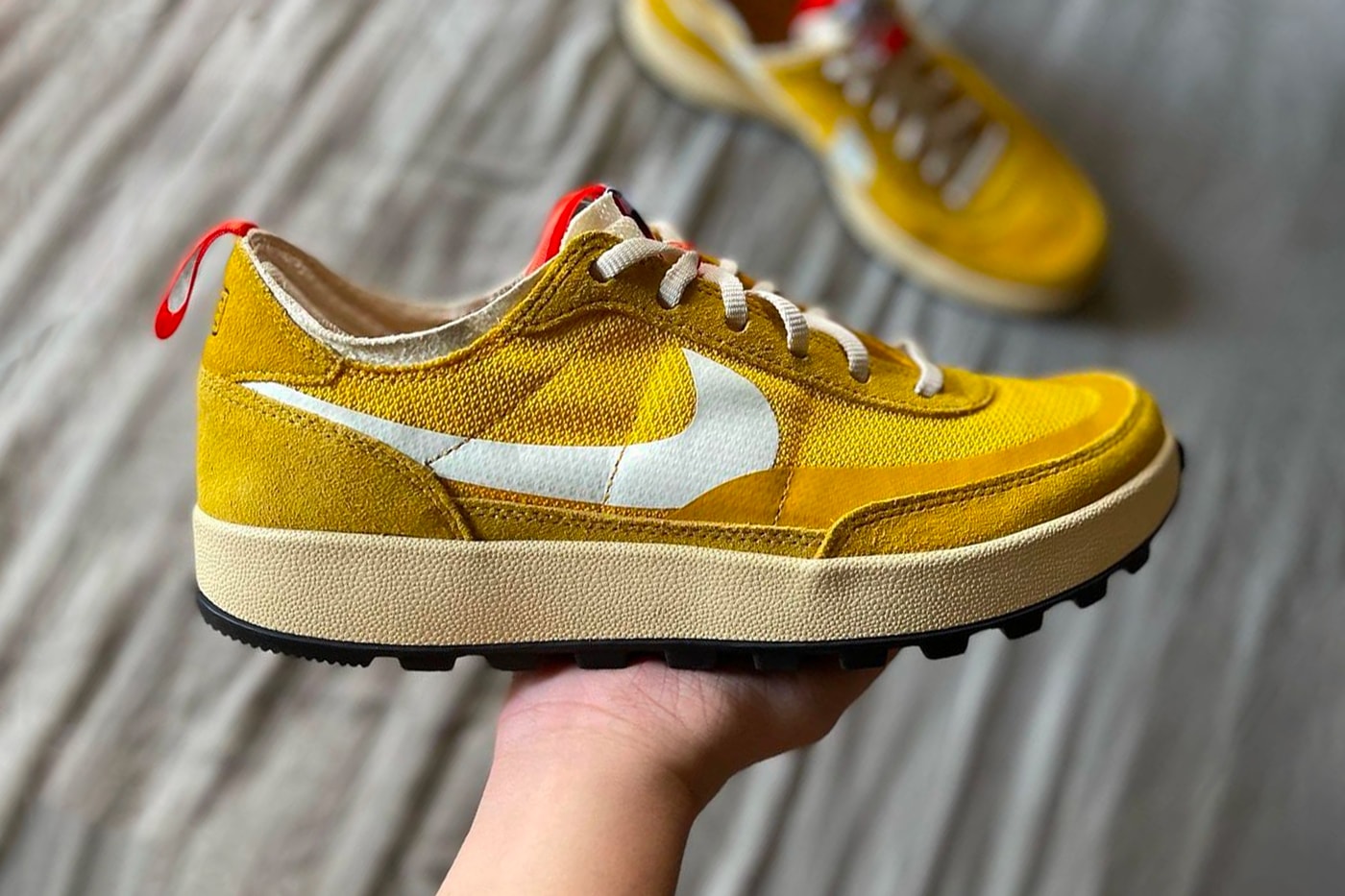 TOM SACHS RETURNS! Nikecraft General Purpose Shoe Archive Dark Sulfur  Review and How to Style 