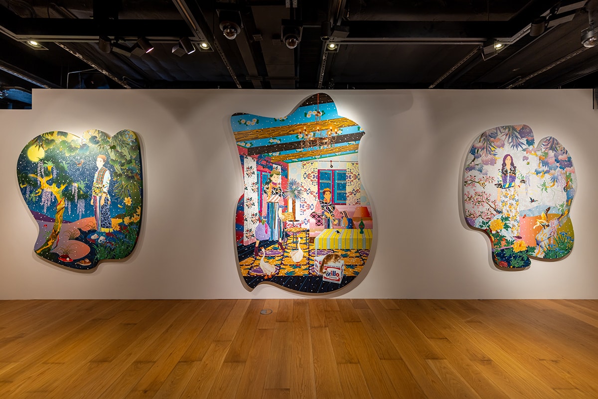 Tomokazu Matsuyama AllRightsReserved Sotheby's Harmless Charm Exhibition Sculpture Interview 2022 Hong Kong art nft