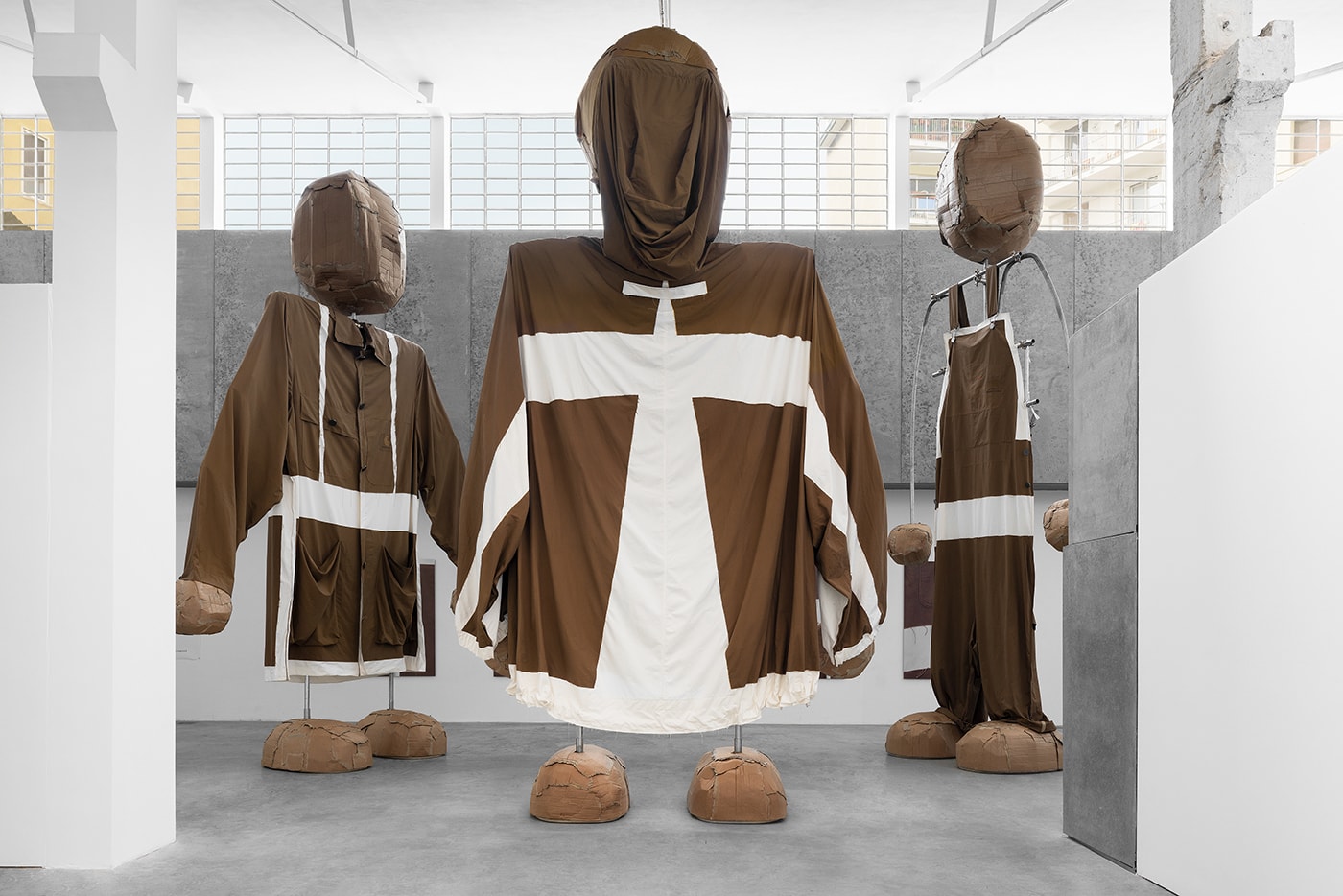 Toogood Creates Giant Puppets for Carhartt WIP Installation Salone del Mobile