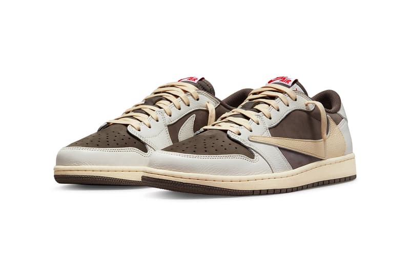 Travis Scott Air Jordan 1 Low Reverse Mocha Official Look Release Info dm7866-162 Date Buy Price Sail University Red Ridgerock