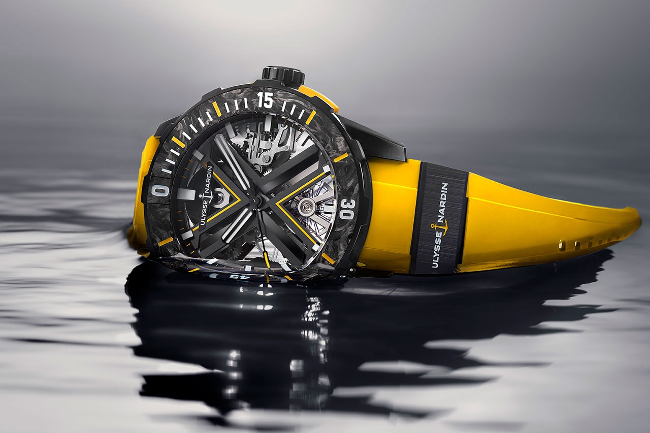Ulysse Nardin Expands Diver X Skeleton Collection With Black And Yellow Limited Edition