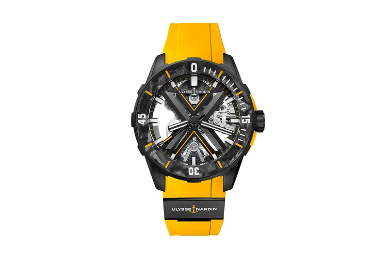 Ulysse Nardin Expands Diver X Skeleton Collection With Black And Yellow Limited Edition