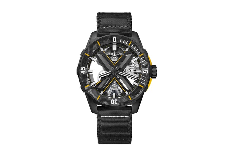 Ulysse Nardin Expands Diver X Skeleton Collection With Black And Yellow Limited Edition