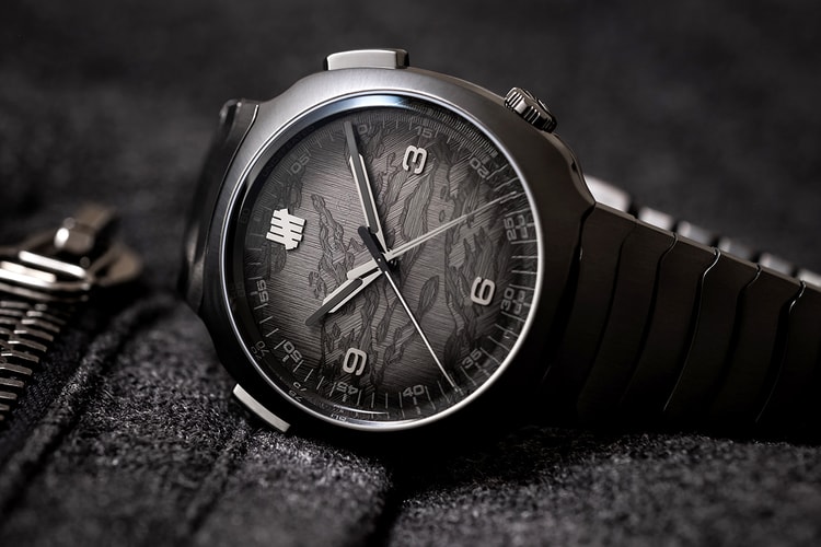 UNDEFEATED x H. Moser & Cie To Drop Anthracite DLC Streamliner Chronograph