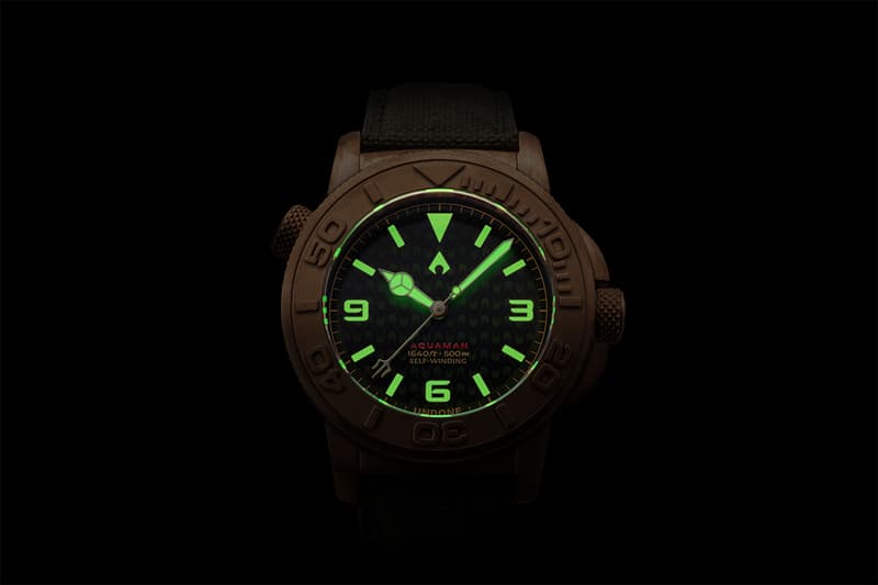 UNDONE The Aquaman Limited Edition Watch DC deep sea superhero