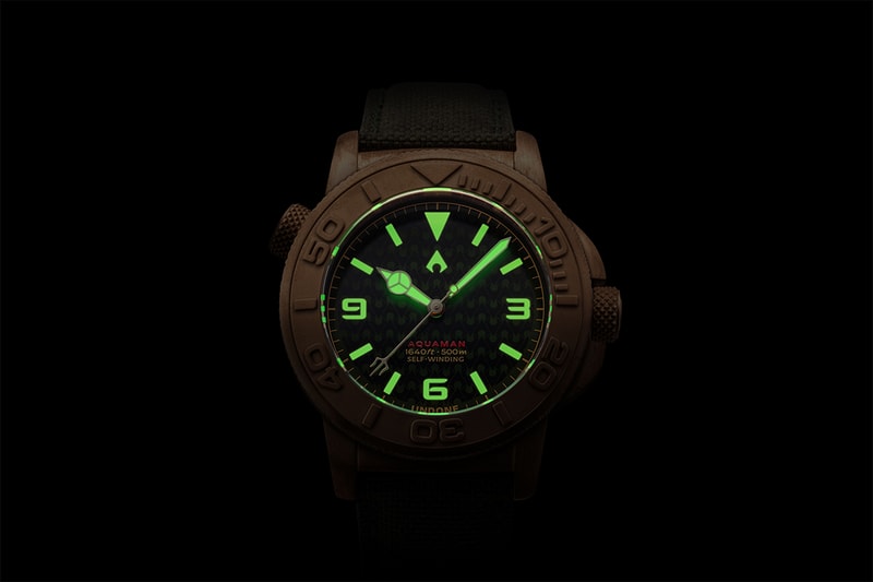 UNDONE The Aquaman Limited Edition Watch DC deep sea superhero