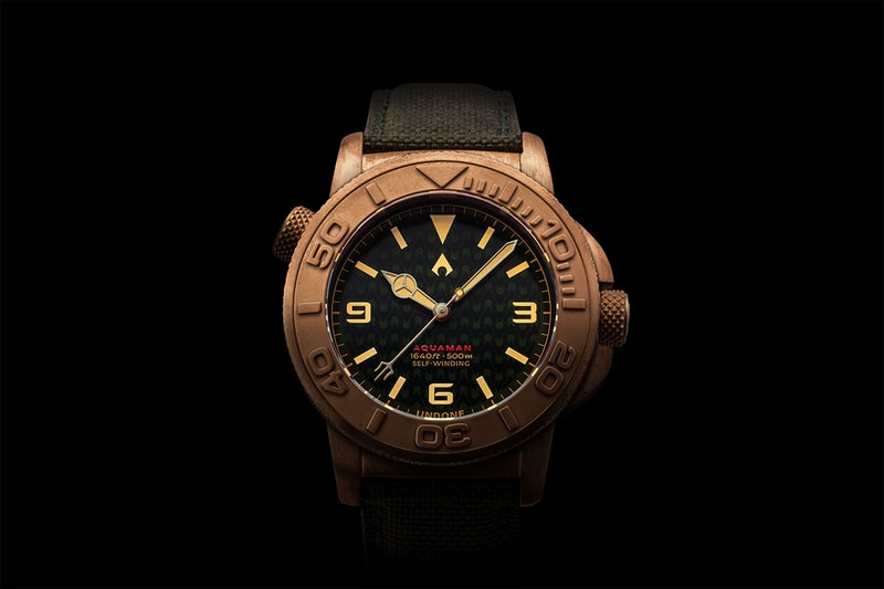UNDONE The Aquaman Limited Edition Watch DC deep sea superhero