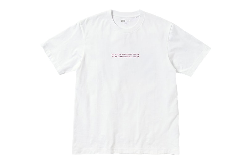 UNIQLO UT Saul Leiter color new york everyday life Collabo T Shirt tees black white photography Release info date price 