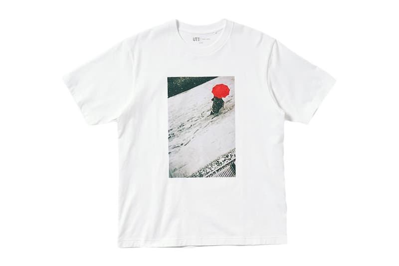 UNIQLO UT Saul Leiter color new york everyday life Collabo T Shirt tees black white photography Release info date price