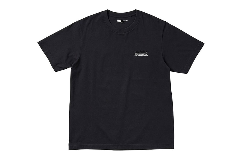 UNIQLO UT Saul Leiter color new york everyday life Collabo T Shirt tees black white photography Release info date price 