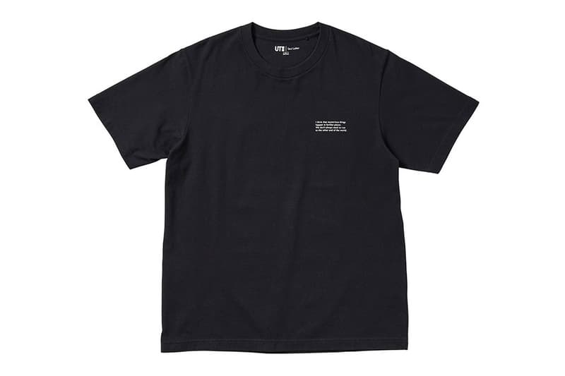 UNIQLO UT Saul Leiter color new york everyday life Collabo T Shirt tees black white photography Release info date price