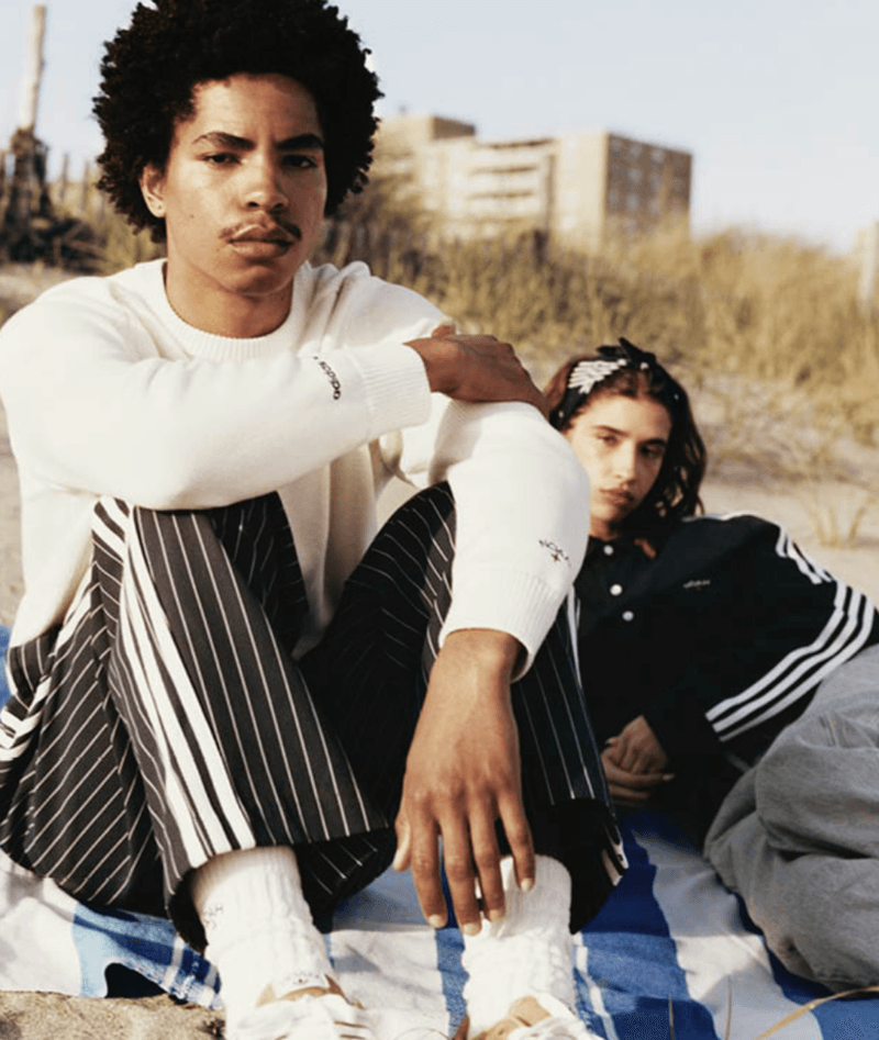 NOAH and adidas Originals Reconnect for SS22 tracksuit Superstar sneakers black white release info date