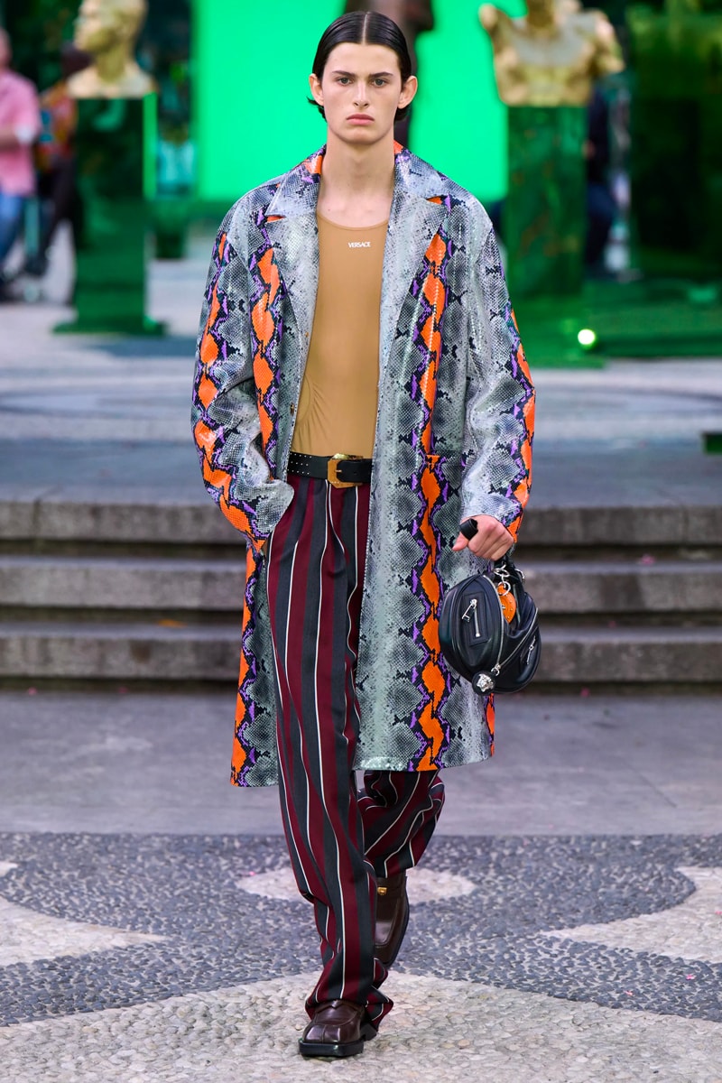 Versace Spring Summer 2023 Collection Runway Images Milan Men's Week 2022 Fashion