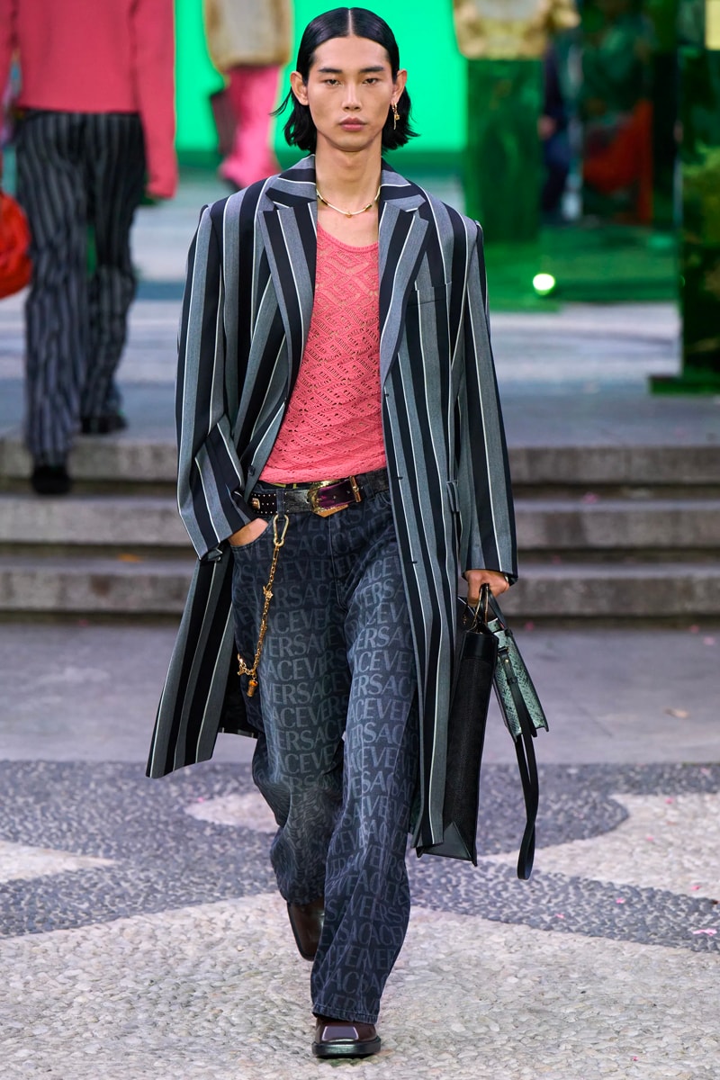 Versace Spring Summer 2023 Collection Runway Images Milan Men's Week 2022 Fashion
