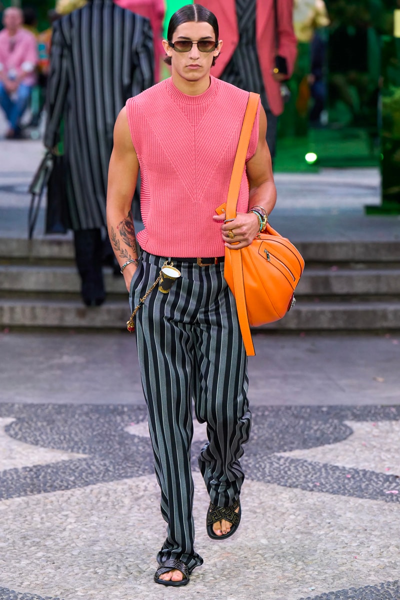 Versace Spring Summer 2023 Collection Runway Images Milan Men's Week 2022 Fashion