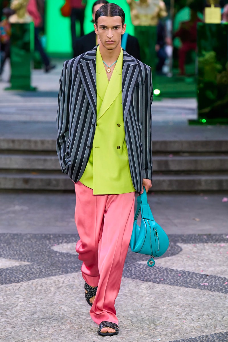 Versace Spring Summer 2023 Collection Runway Images Milan Men's Week 2022 Fashion