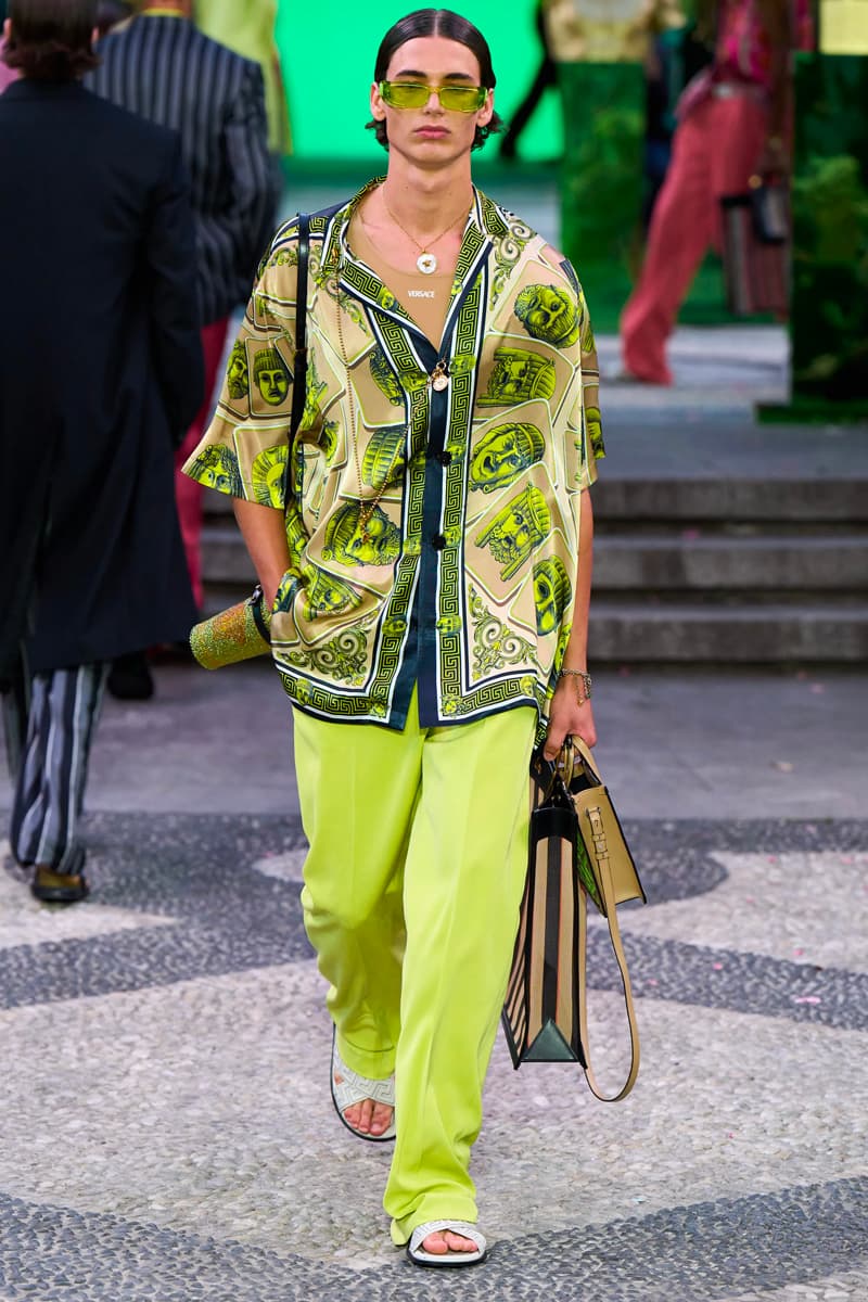 Versace Spring Summer 2023 Collection Runway Images Milan Men's Week 2022 Fashion