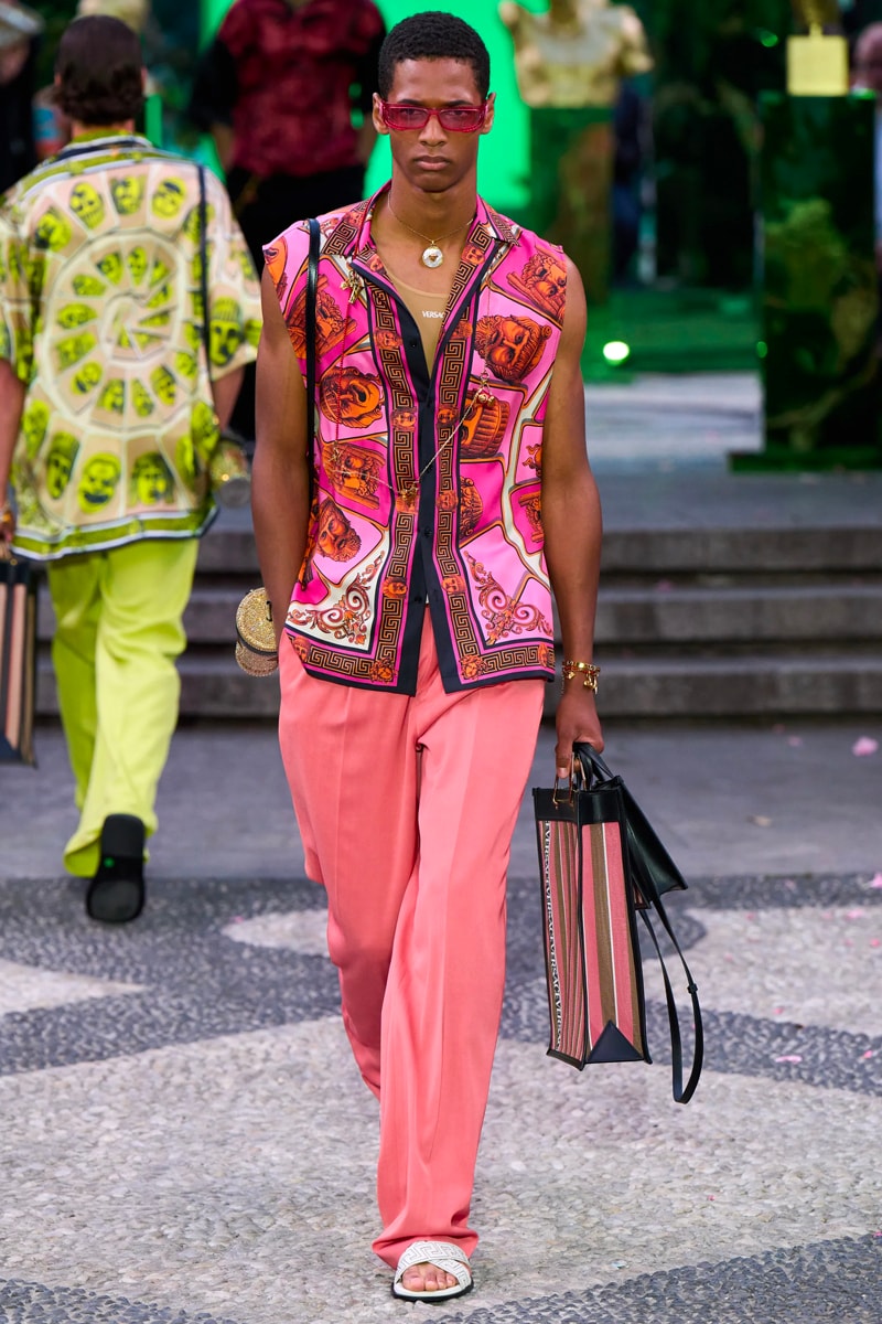 Versace Spring Summer 2023 Collection Runway Images Milan Men's Week 2022 Fashion