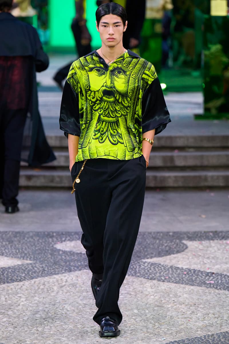 Versace Spring Summer 2023 Collection Runway Images Milan Men's Week 2022 Fashion