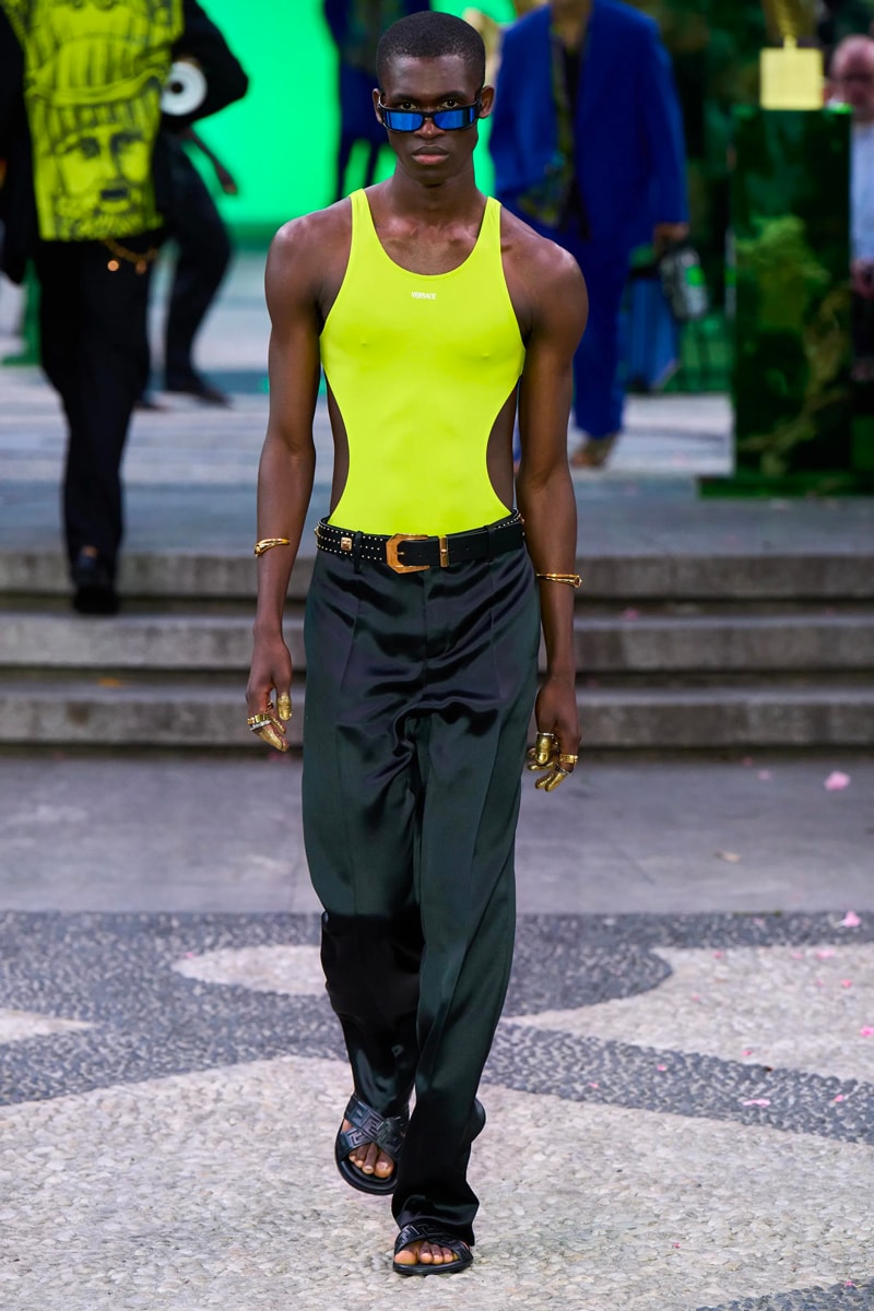 Versace Spring Summer 2023 Collection Runway Images Milan Men's Week 2022 Fashion