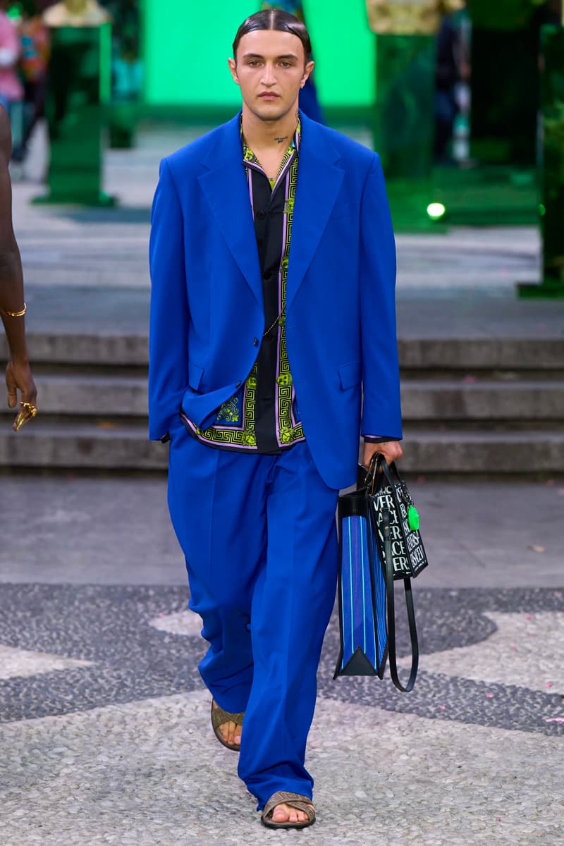 Versace Spring Summer 2023 Collection Runway Images Milan Men's Week 2022 Fashion