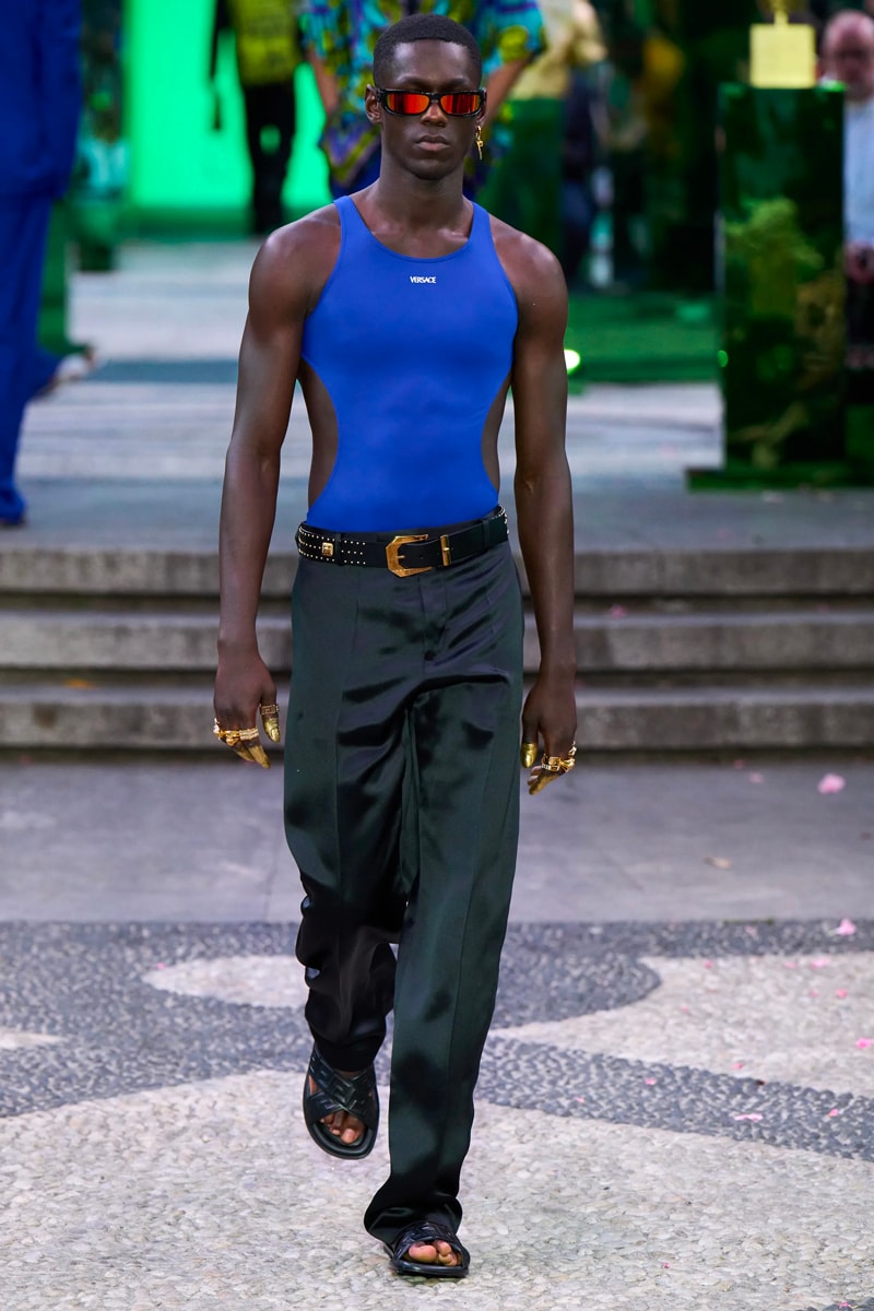 Versace Spring Summer 2023 Collection Runway Images Milan Men's Week 2022 Fashion