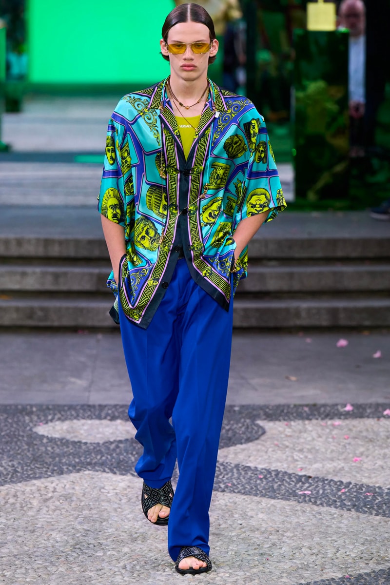 Versace Spring Summer 2023 Collection Runway Images Milan Men's Week 2022 Fashion