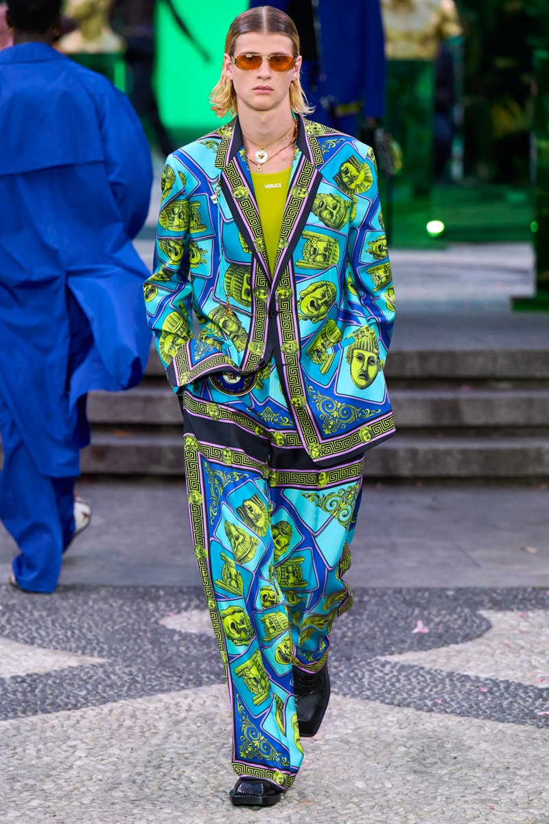 Versace Spring Summer 2023 Collection Runway Images Milan Men's Week 2022 Fashion