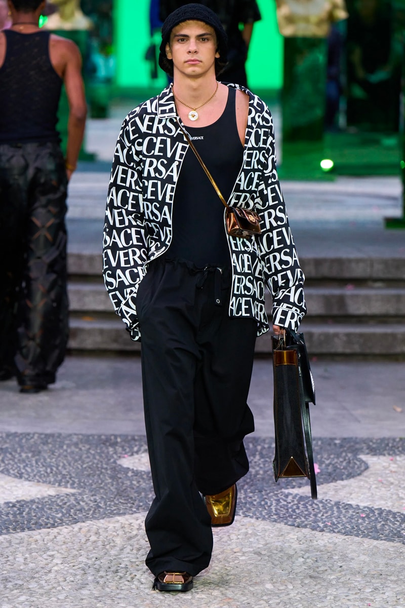 Versace Spring Summer 2023 Collection Runway Images Milan Men's Week 2022 Fashion