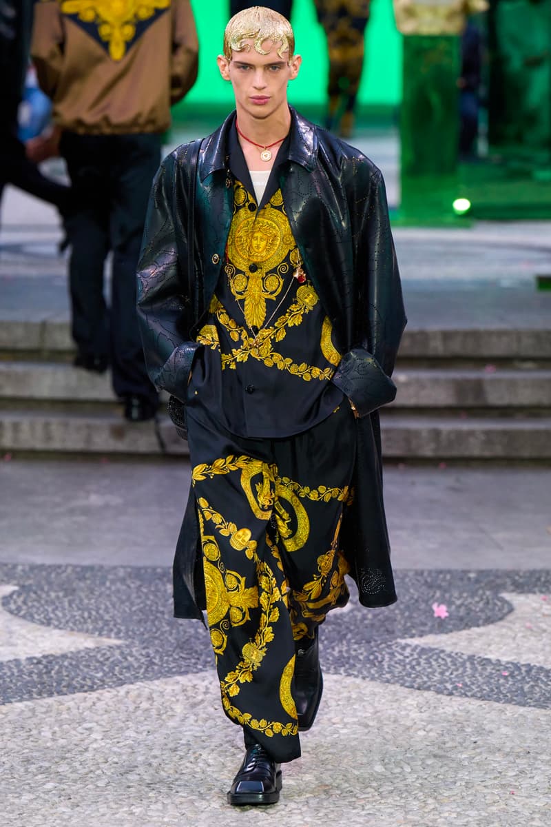 Versace Spring Summer 2023 Collection Runway Images Milan Men's Week 2022 Fashion