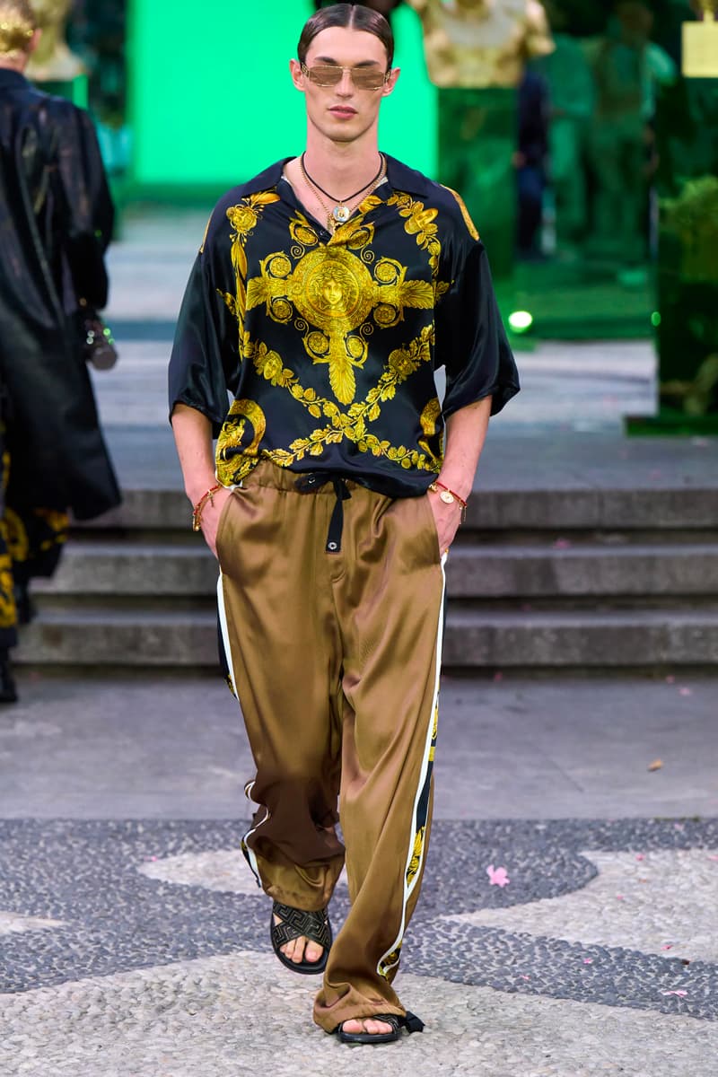 Versace Spring Summer 2023 Collection Runway Images Milan Men's Week 2022 Fashion