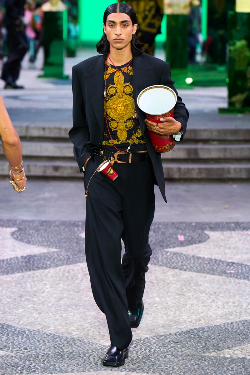 Versace Spring Summer 2023 Collection Runway Images Milan Men's Week 2022 Fashion