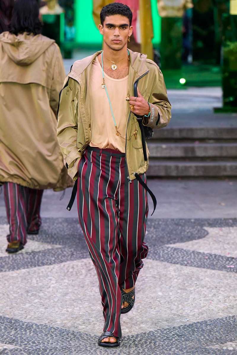 Versace Spring Summer 2023 Collection Runway Images Milan Men's Week 2022 Fashion