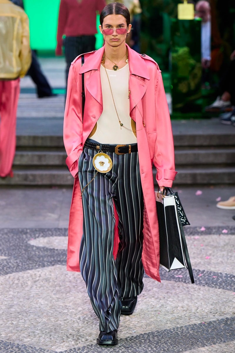 Versace Spring Summer 2023 Collection Runway Images Milan Men's Week 2022 Fashion