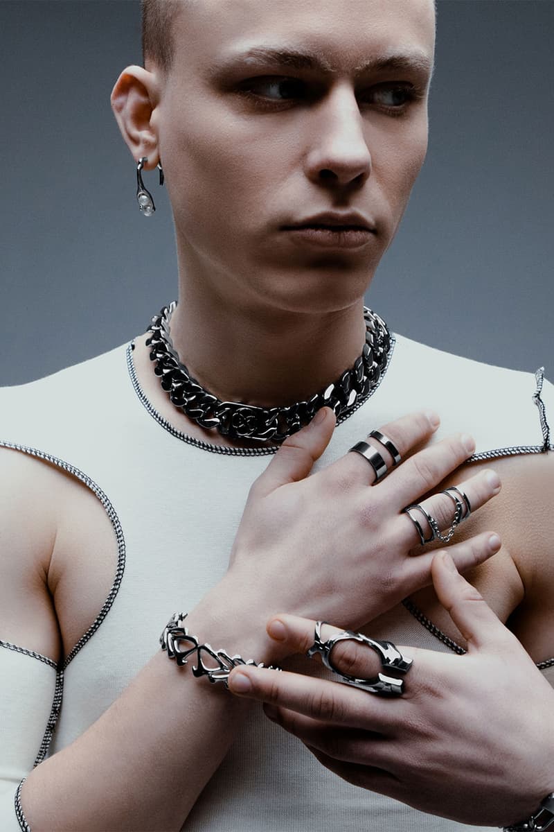 Vitaly Spring 2022 Collection GLYPH HBX Release Info Buy Price Cuban Link Chain Bracelet Ring Signet Pearl