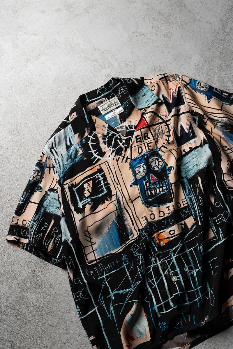  Wacko Maria Spring Summer 2022 Hawaiian Shirt HBX Release Info Buy Price Jean-Michel Basquiat Tim Lehi