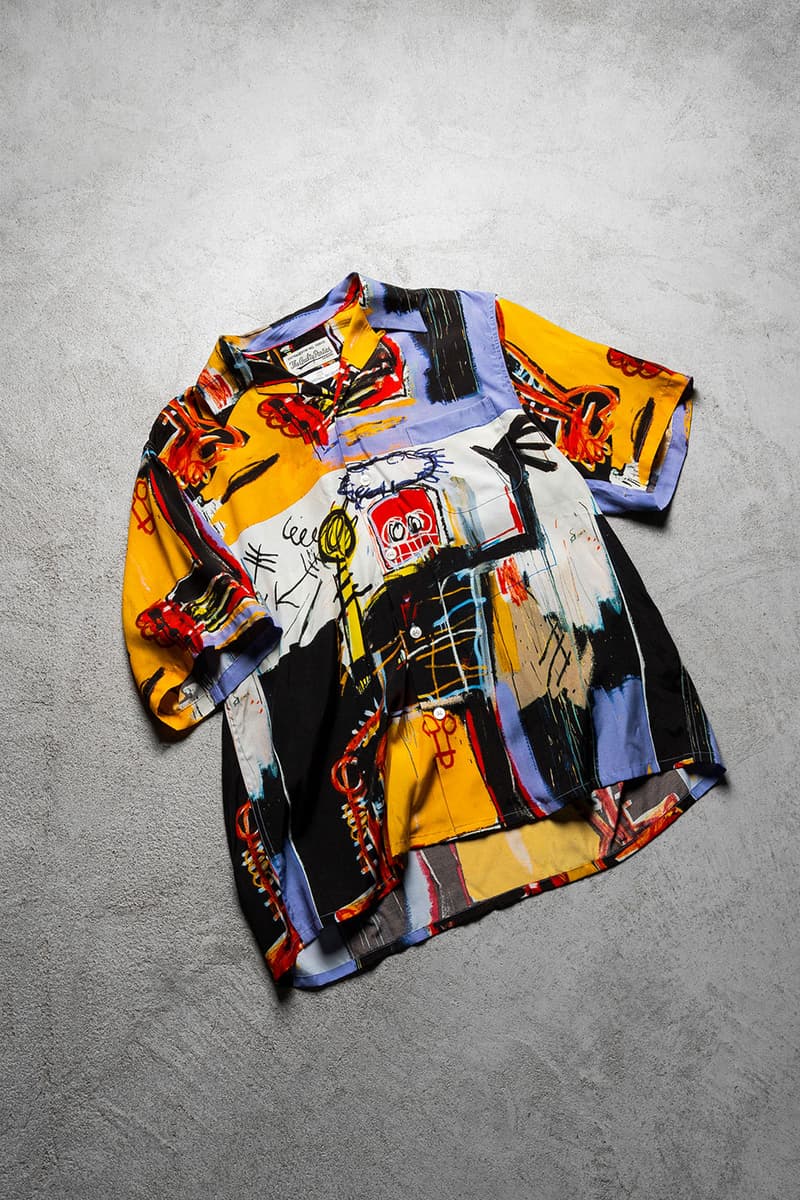  Wacko Maria Spring Summer 2022 Hawaiian Shirt HBX Release Info Buy Price Jean-Michel Basquiat Tim Lehi