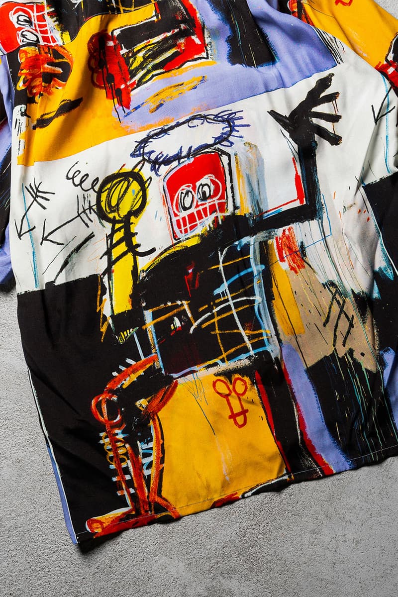  Wacko Maria Spring Summer 2022 Hawaiian Shirt HBX Release Info Buy Price Jean-Michel Basquiat Tim Lehi