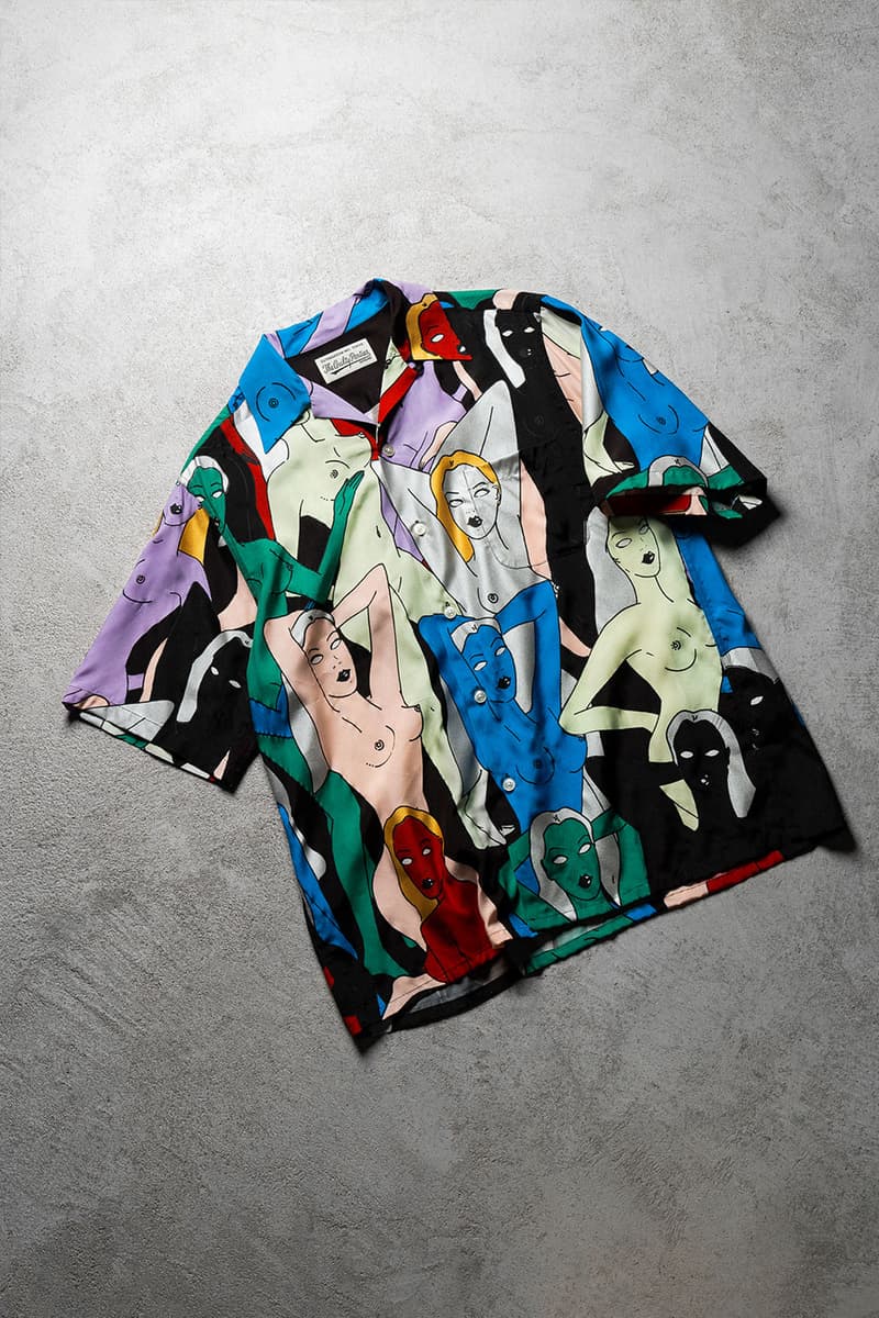  Wacko Maria Spring Summer 2022 Hawaiian Shirt HBX Release Info Buy Price Jean-Michel Basquiat Tim Lehi