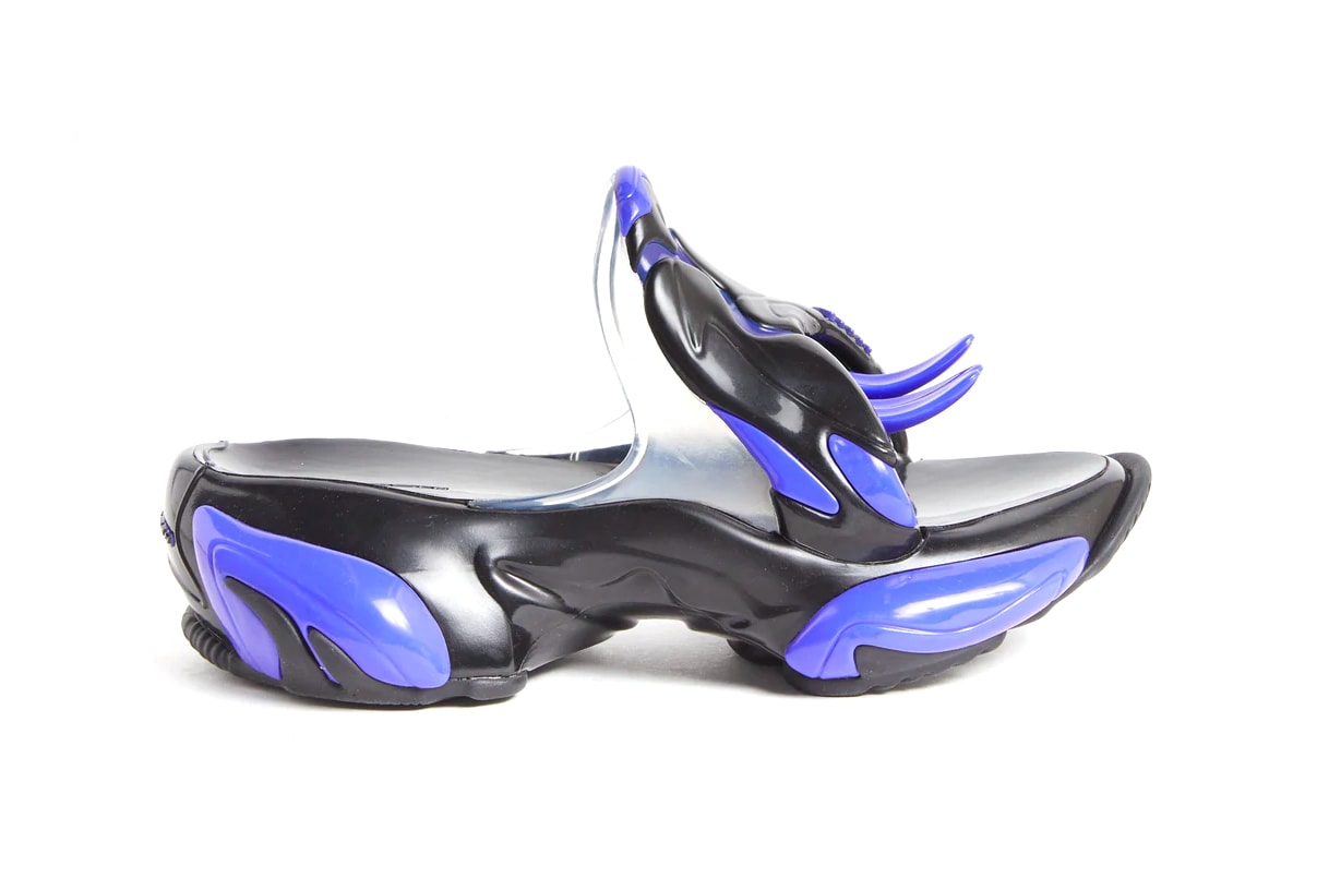 WINDOWSEN Prosthetic Slides - Black / Purple Slider Release Information Machine-A Designer Avant Garde 